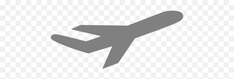 Gray Airplane 6 Icon - Free Gray Airplane Icons Green Airplane Icon Png Emoji,Plane Icon Png