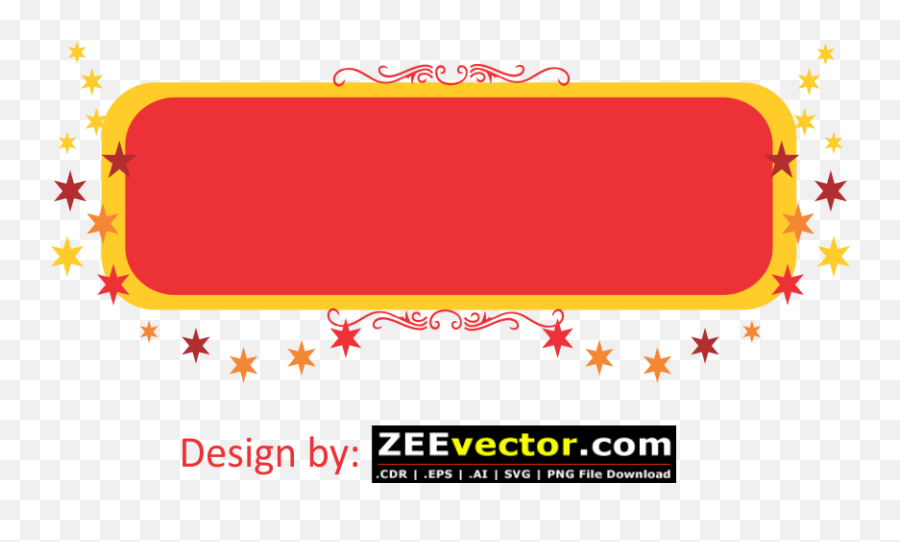 Free Vector Ribbon Banner - Free Vector Design Cdr Ai Horizontal Emoji,Banner Transparent