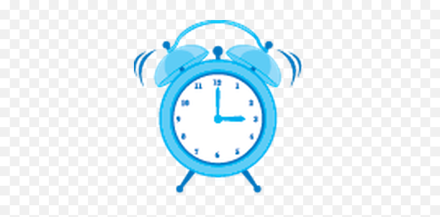 Alarm Clock Image Freeuse Library Blue - Solid Emoji,Clock Clipart
