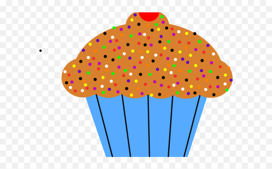 Cupcake Clipart Printable - Clip Art Png Download Full Emoji,Cupcake Clipart Png