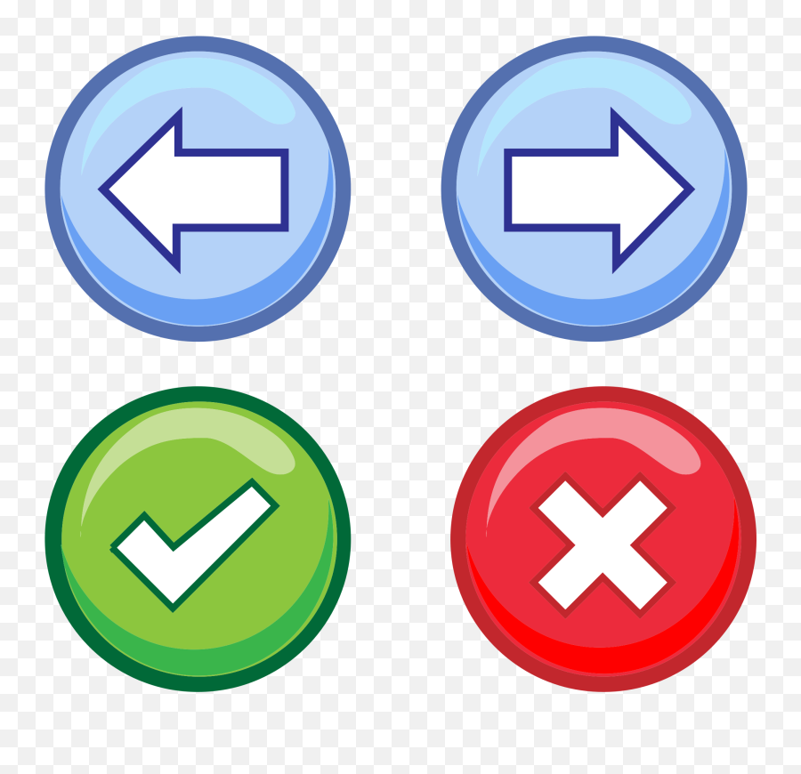 Buttons Icons Free And - Buttons For Website Png Full Size Emoji,Website Icons Png