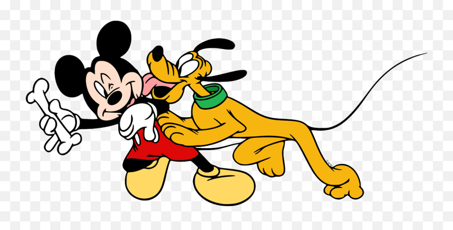Mickey Minnie And Pluto Clip Art Disney Clip Art Galore Emoji,Pluto Clipart