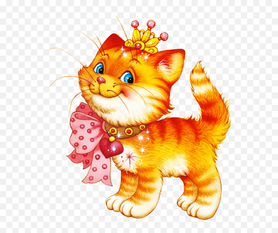 Cat Flower Paw Orange Clipart - Cat Clipart Animals Clip Art Emoji,Cat Nose Clipart