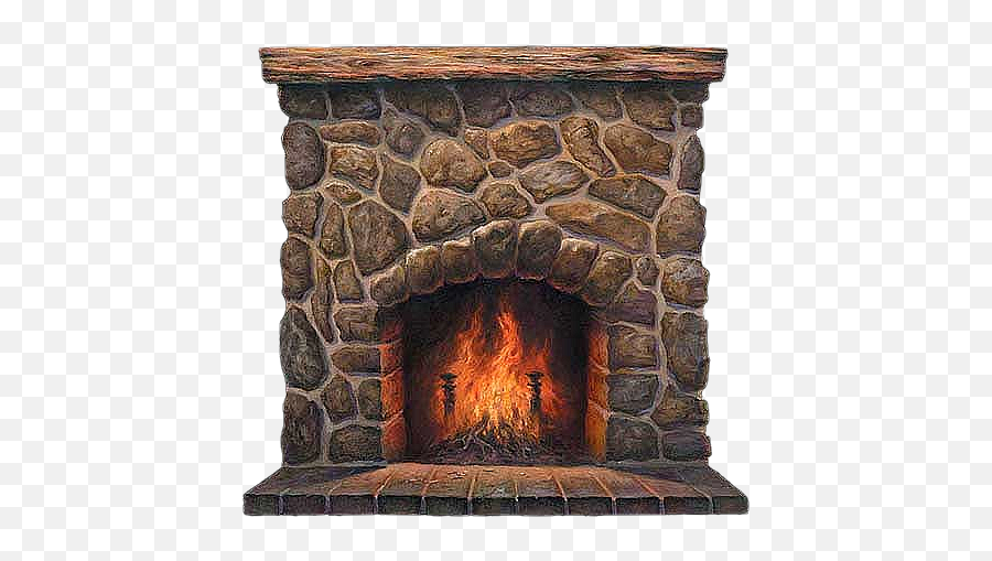 Fireplace Clipart 7 - Transparent Fireplace Png Emoji,Fireplace Clipart