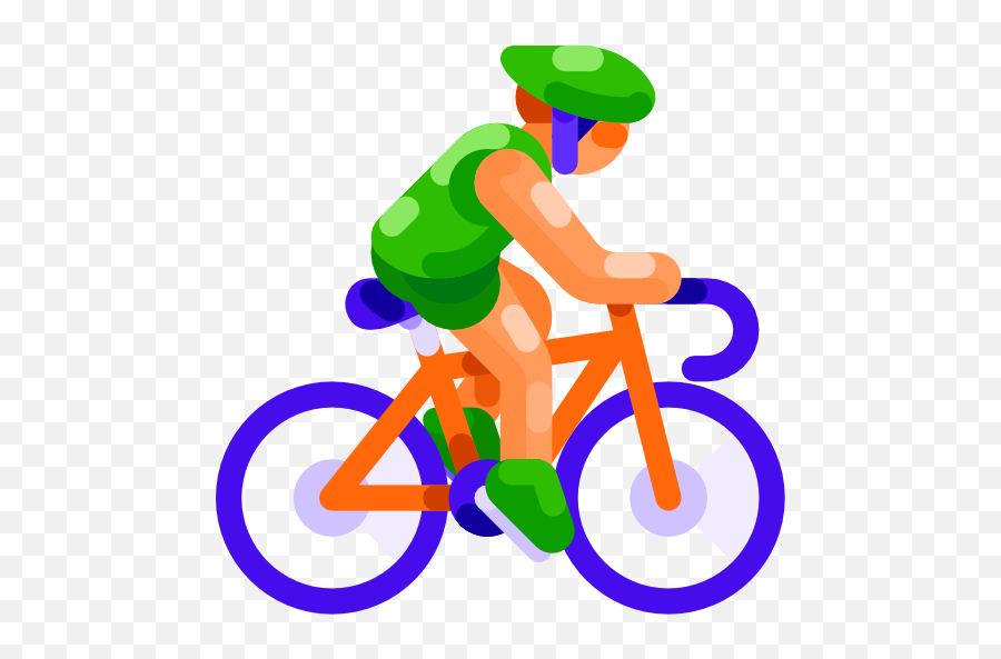 Bicycle - Free People Icons Emoji,People Biking Png
