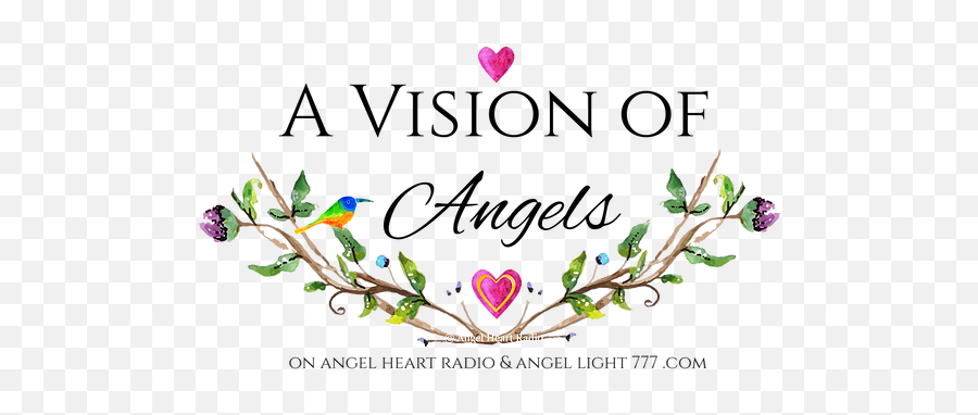 Vision Of Angels - Floral Emoji,Angel Logo