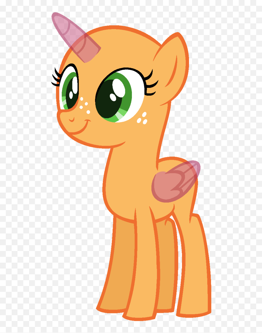 Mlp Teenage Pony Base - Fictional Character Emoji,Constitution Clipart