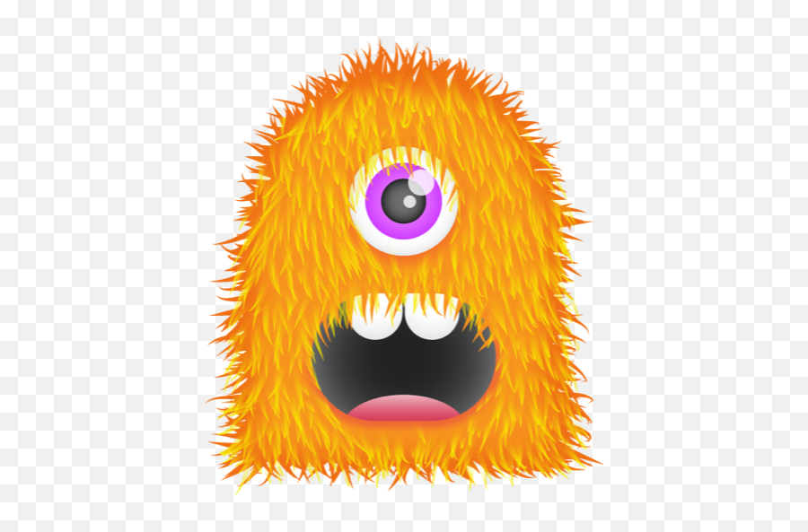 Orange Monster File Png Transparent - Orange Monster Clipart Emoji,Monster Png