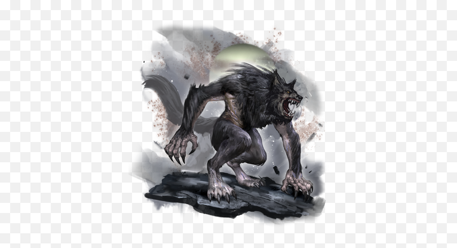 Lycanthropy - Werewolf Emoji,Werewolf Png