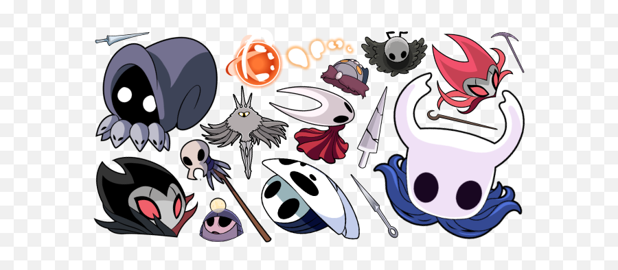 Hollow Knight Cursor Collection - Fictional Character Emoji,Hollow Knight Png