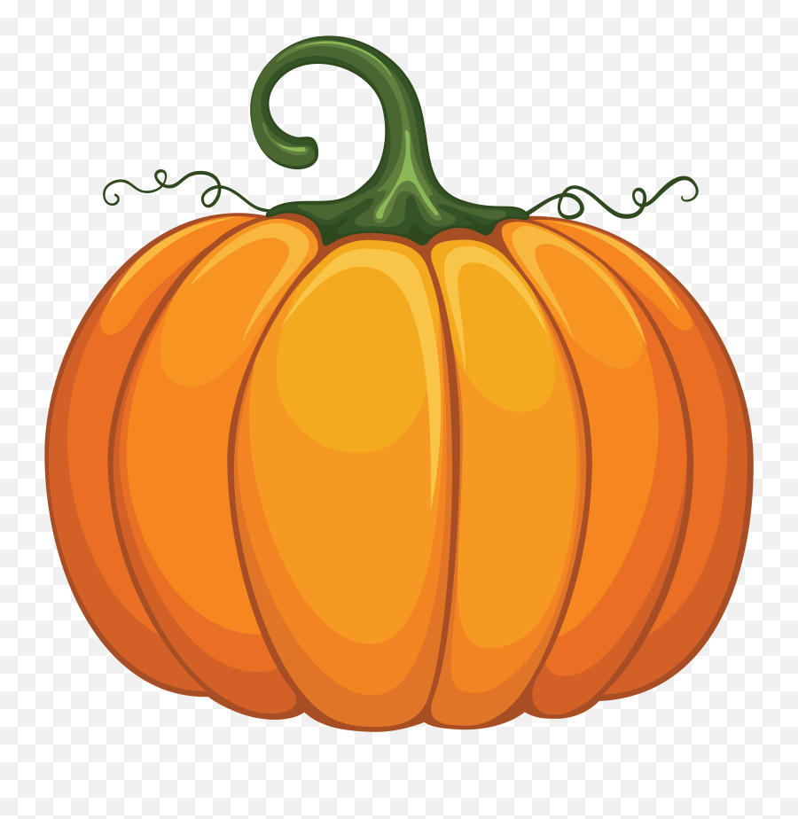 Transparent Background Pumpkin Clipart - Pumpkin Clipart Png Emoji,Pumpkin Clipart