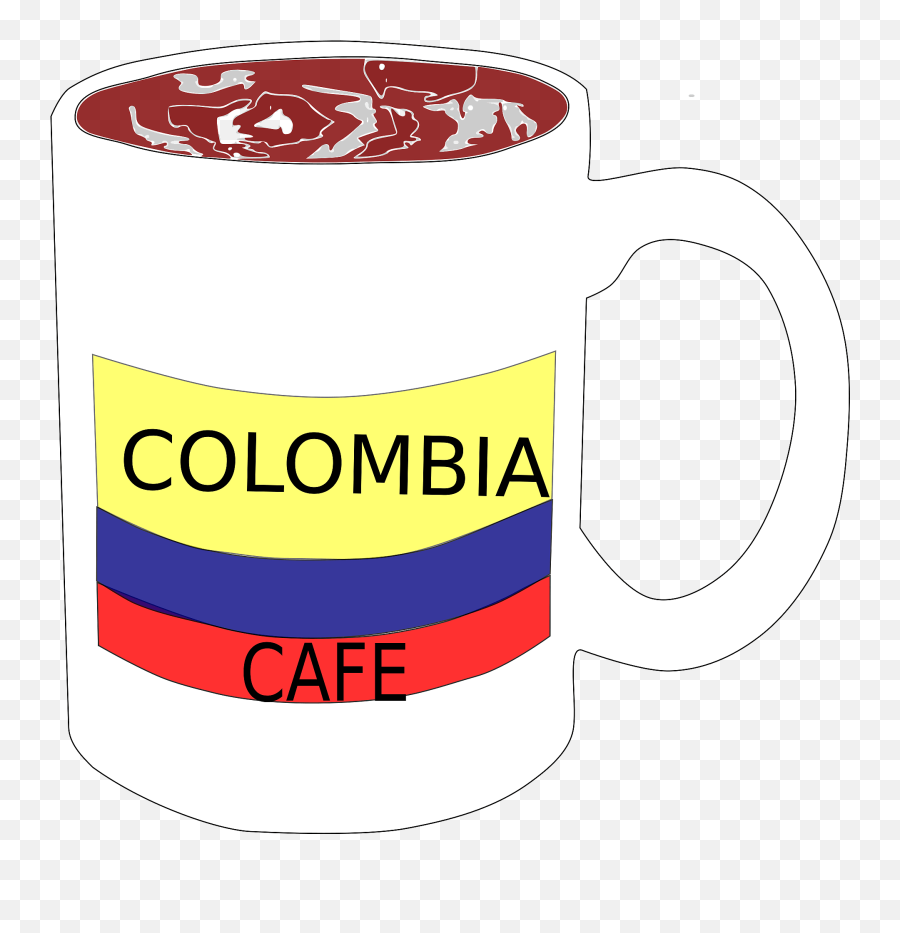 Coffee Mug Clipart Free Download Transparent Png Creazilla - Colombia Coffee Clipart Cup Emoji,Coffee Cup Clipart