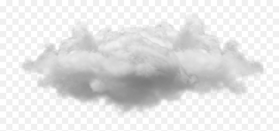 Small Single Cloud Png Image - Transparent Background Transparent Clouds Emoji,Cloud Png