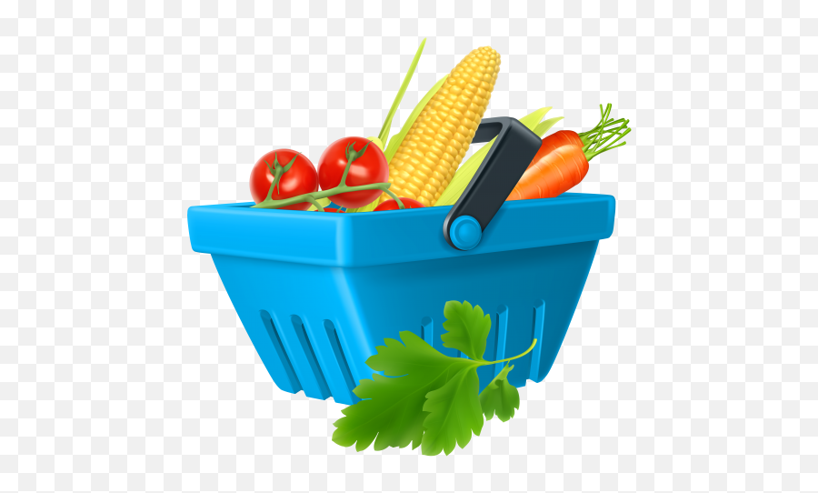 Basket With Vegetables Png Clipart The - Vegetables Basket Clipart Png Emoji,Veggies Clipart
