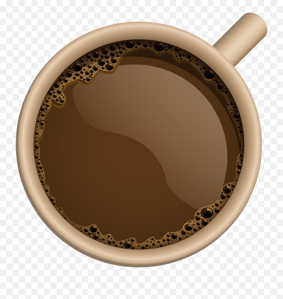 Coffee Mug Top Png Photos Png Mart - Coffee Cup Top Clipart Emoji,Coffee Png