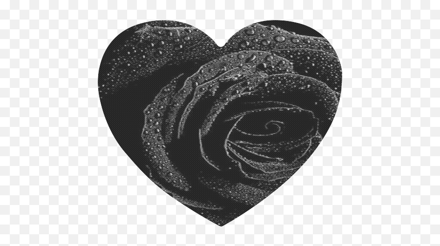 Black Rose Hd Png Download - Black Roses Heart Shapes Emoji,Black Rose Png