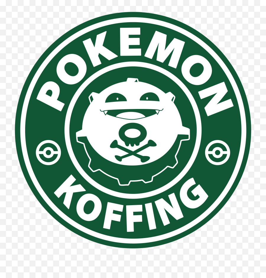 Starbucks Logo With Koffing Who - Bayern Munich Emoji,Starbucks Logo