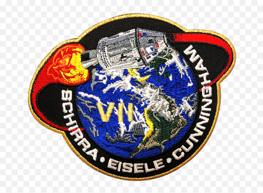Apollo 7 Commemorative Mission Emoji,Mission Logo
