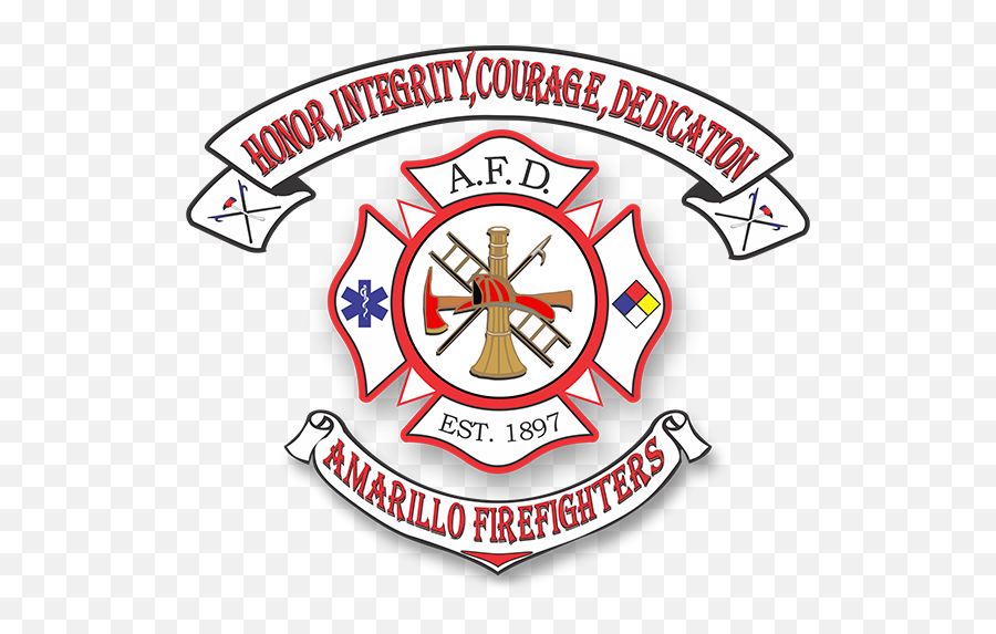 Amarillo Fire Department Amarillo Texas 79101 Emoji,Firefighters Logo