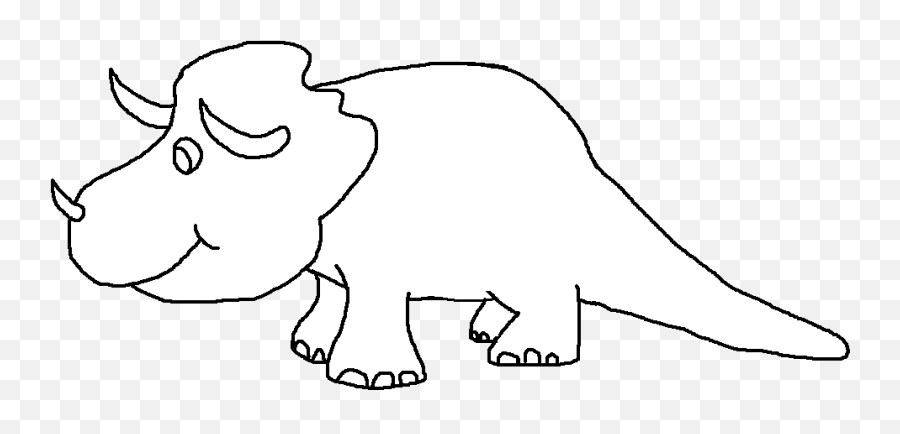 Graphics By Ruth - Dinosaurs Emoji,Triceratops Clipart Black And White