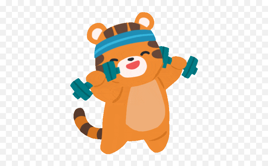 5 Fitness Tips From Tomo The Tiger U2013 Cubcoats Emoji,Kids Relax Clipart
