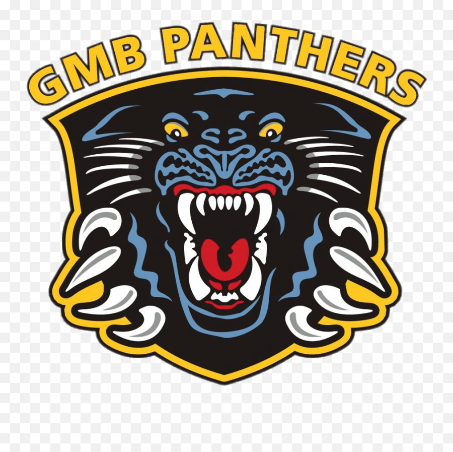 Download Hd Nottingham Panthers Logo Png - Sheffield Nottingham Panthers Ice Hockey Logo Emoji,Steelers Logo Png