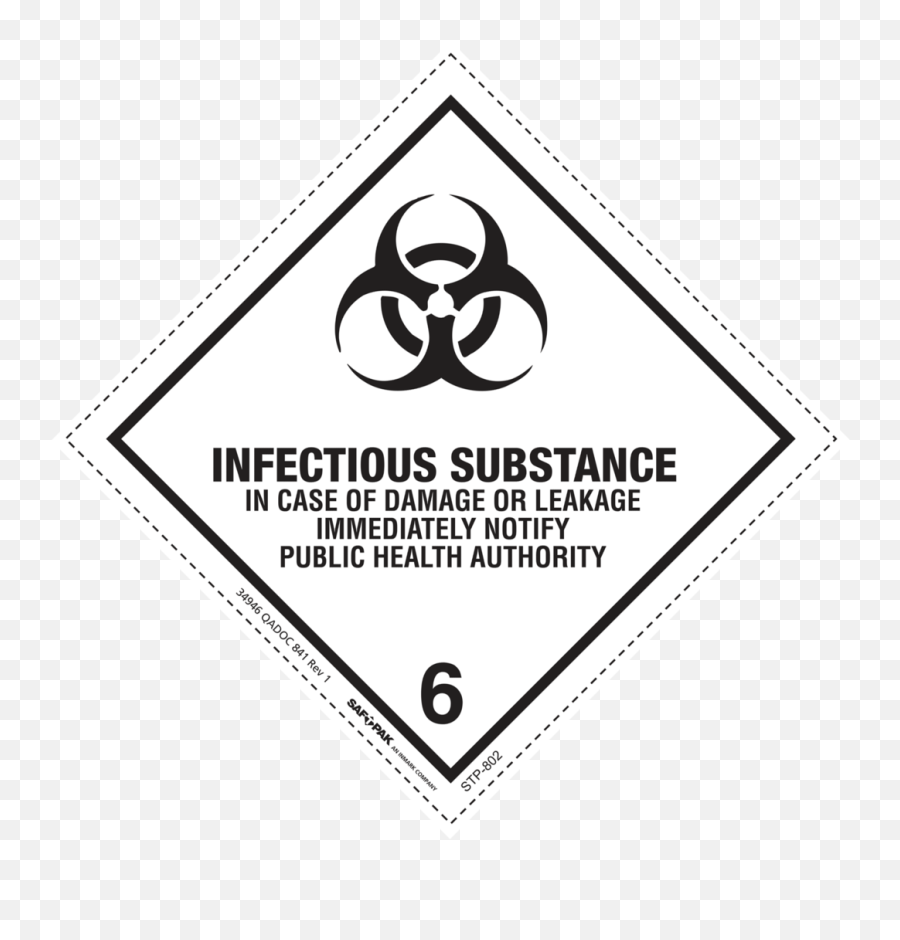 Class 6 Toxic And Infectious Substances Emoji,Toxic Logo