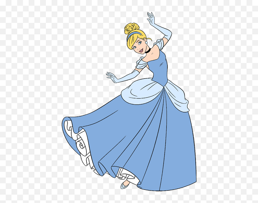 Cinderella Clip Art 5 - Disney Clipart Princess Cinderella Emoji,Cinderella Clipart