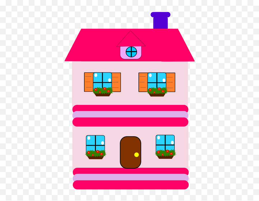 Cute House Clipart Free Clipart Images - Cute House Clipart Emoji,House Clipart