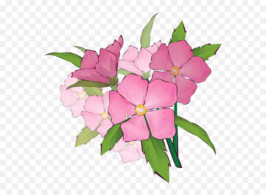 Summer Flower Bouquet Clipart - Summer Flowers Clip Art Free Emoji,Flower Bouquet Clipart