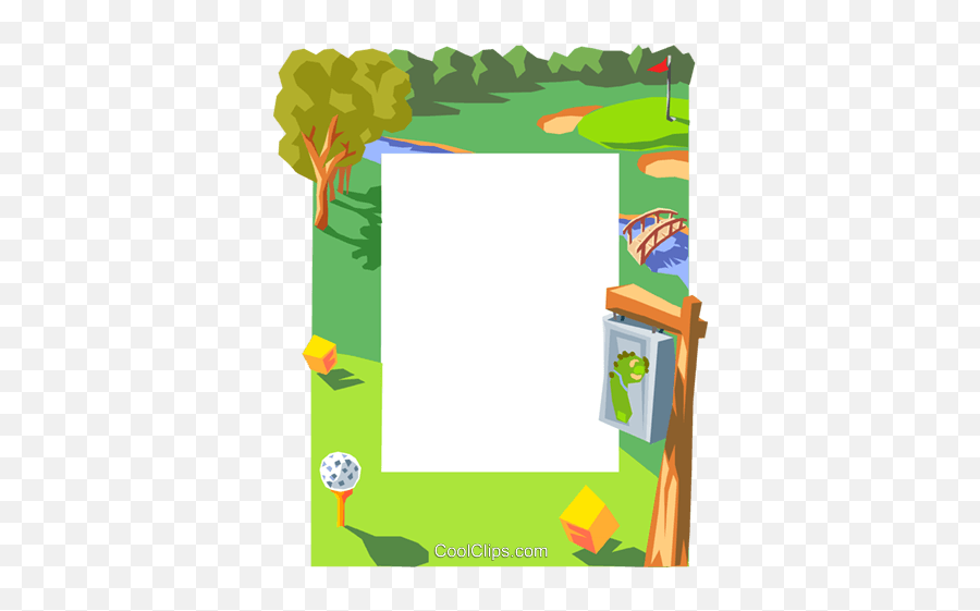 Golf Border Png U0026 Free Golf Borderpng Transparent Images - Transparent Golf Border Png Emoji,Golf Clubs Clipart