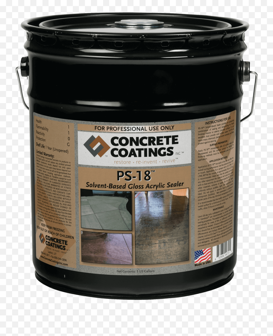 Concrete Coatings - Cylinder Emoji,Semi Transparent Concrete Stains