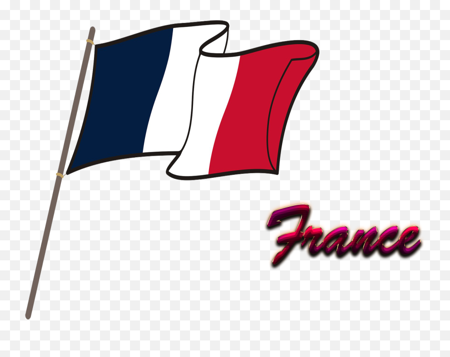 France Flag Png Background - Flag Transparent Cartoon Vertical Emoji,Flag Png