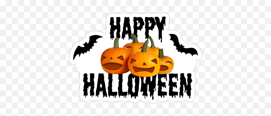 Download Happy Halloween - Happy Halloween Clipart Black And Emoji,Halloween Clipart