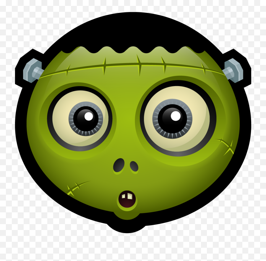 Transparent Background Halloween Clip - Creepy Halloween Monsters Clipart Emoji,Frankenstein Clipart