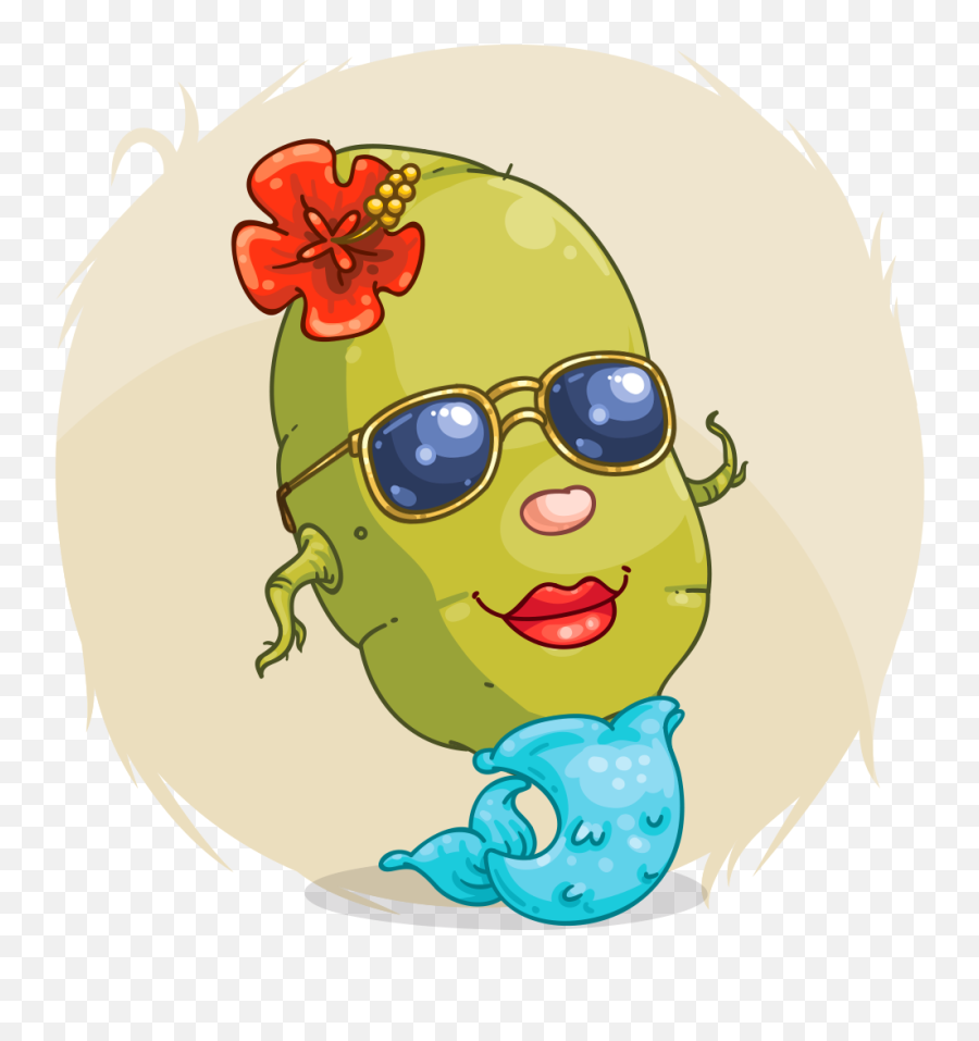 Señorita Dog Tails - Sweet Potato Transparent Cartoon Potato Emoji,Aviator Sunglasses Clipart