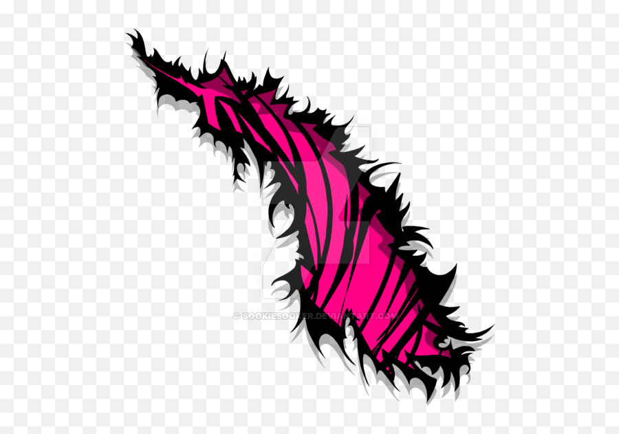 Tiger Stripe Pink Design Clipart - Cool Tiger Stripe Designs Emoji,Tiger Stripes Clipart