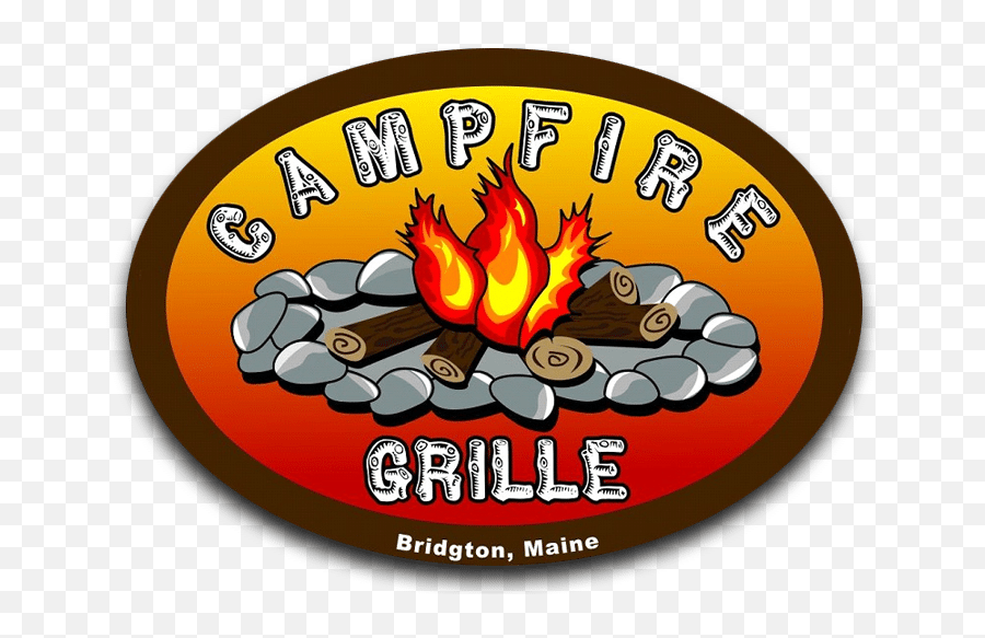 The Campfire Grill In Bridgton Maine - Campfire Grill Bridgton Menu Emoji,Campfire Transparent