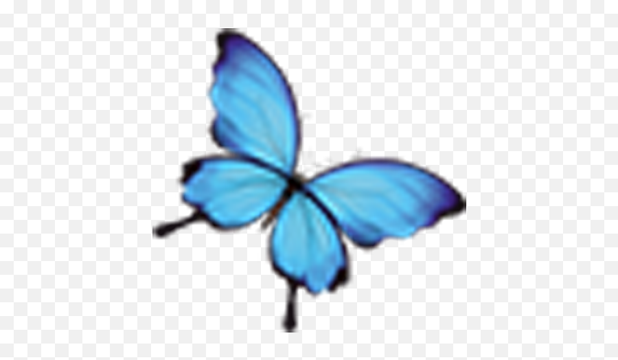 Monarch Butterfly Blue Insect - Blue Butterfly Png Download Blue Fake Butterfly Png Emoji,Monarch Butterfly Png