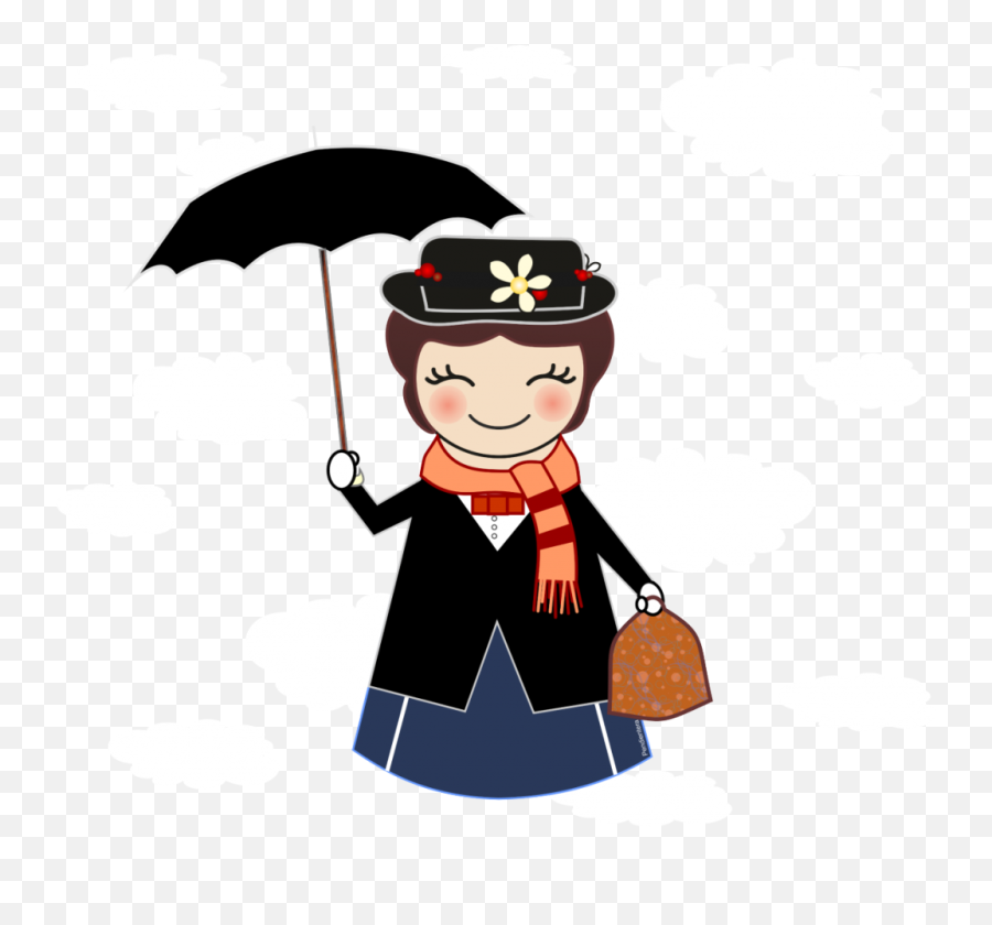 Free Transparent Mary Poppins Png Emoji,Mary Poppins Clipart