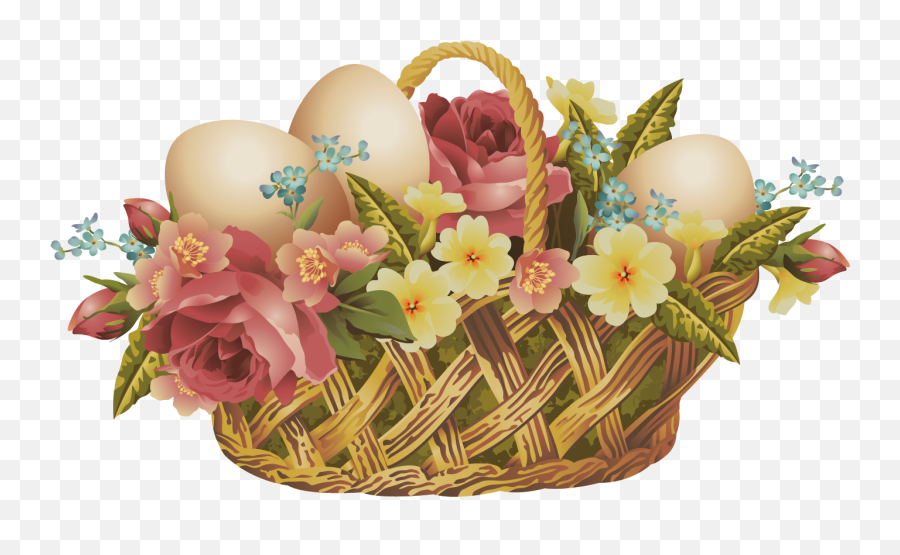 Easter Bunny Easter Basket Clip Art Emoji,Easter Blessings Clipart