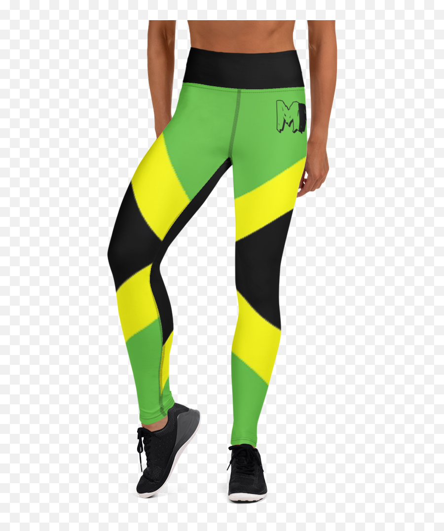 Jamaican Flag Legging U2013 Mass Monster Apparel Emoji,Jamaican Flag Png