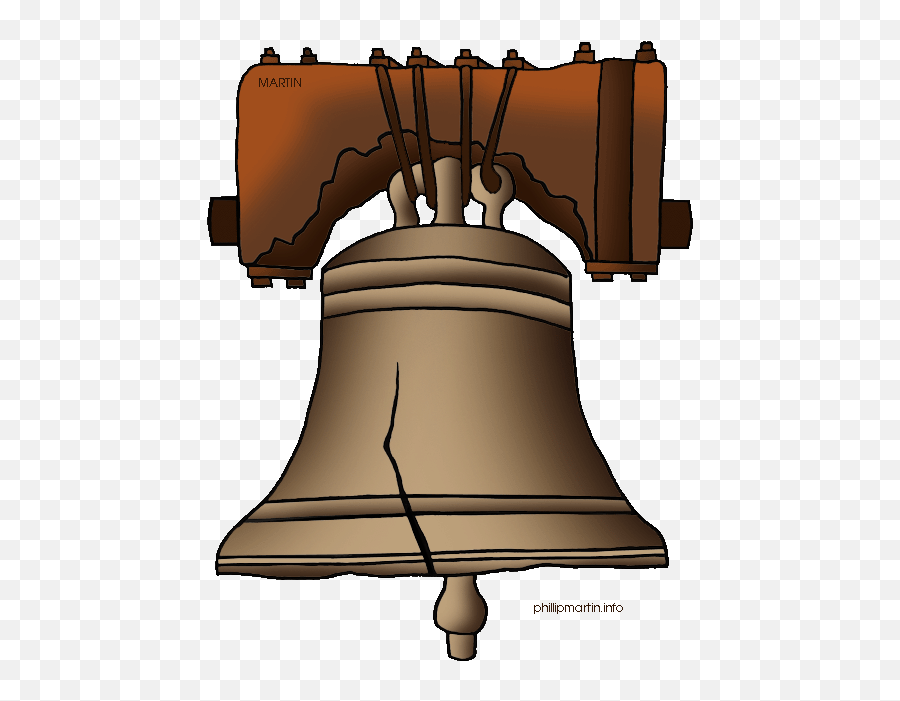 Liberty Bell Free Clipart - Transparent Liberty Bell Clipart Emoji,Bell Clipart