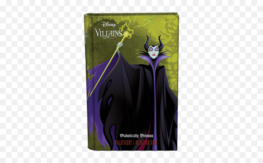 Niue Disney Villains U2013 Maleficent 1oz Silver Coin Morton Emoji,Disney Villains Png