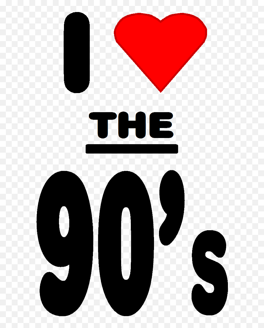 The Party - Transparent Background I Love The 90s Transparent Emoji,90s Png