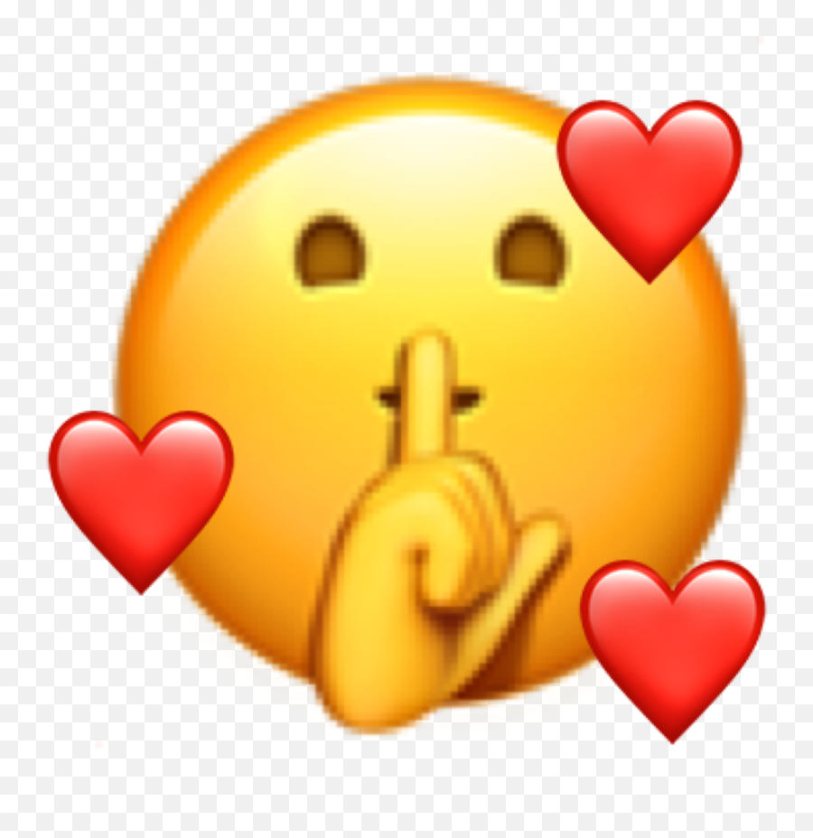 Shh Smiley - Face With Finger Covering Closed Lips Emoji,Shhh Clipart