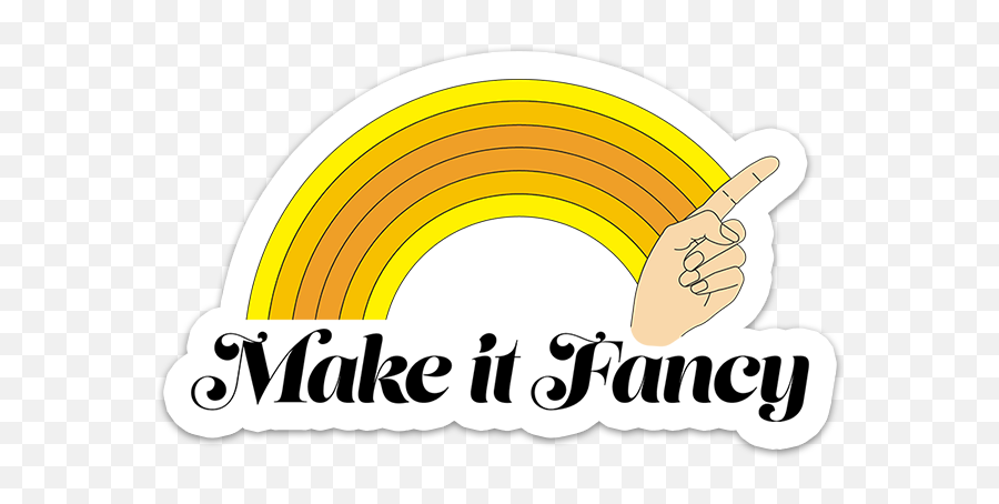 Make It Fancy Finger Wave Sticker - Language Emoji,Wave Check Png