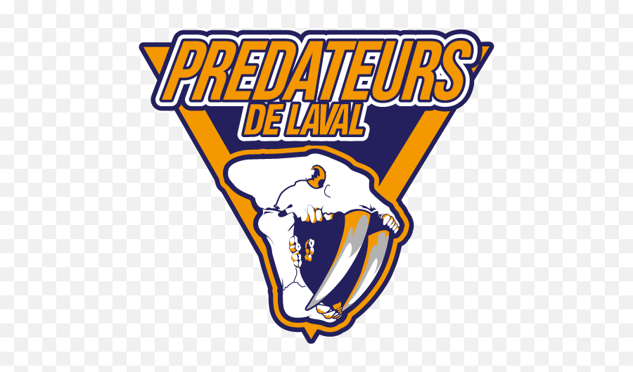 Laval Predators Primary Logo - Ligue Nordaméricaine De Laval Predators Emoji,Predators Logo