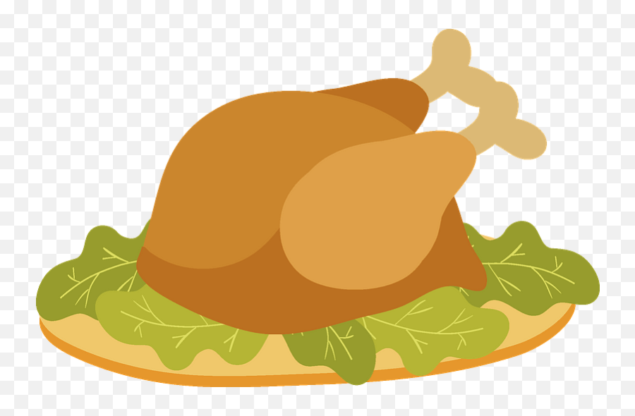 Fried Turkey Clipart Free Download Transparent Png Creazilla - Turducken Emoji,Turkey Clipart Free