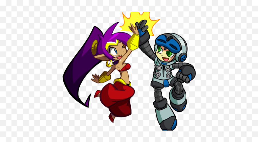 Shantae A Half Genie Hero - Shantae Mighty No 9 Emoji,Shantae Png